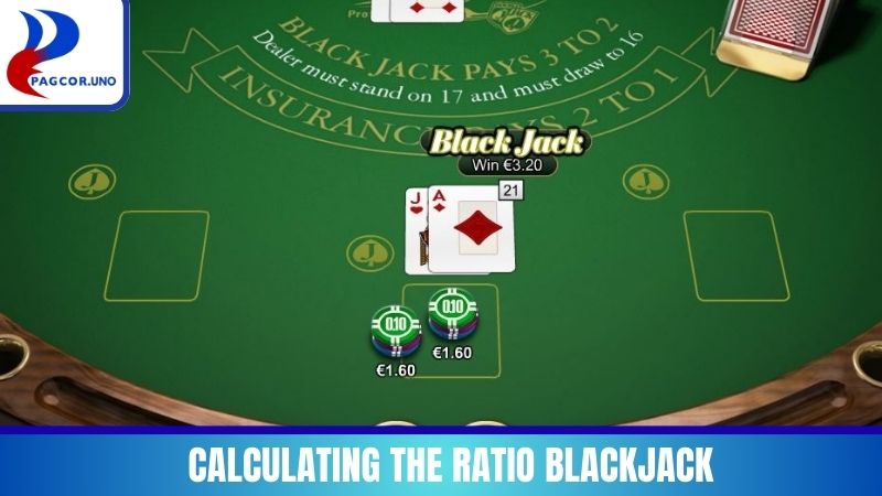 Calculating the ratio of good cards when participating in Blackjack