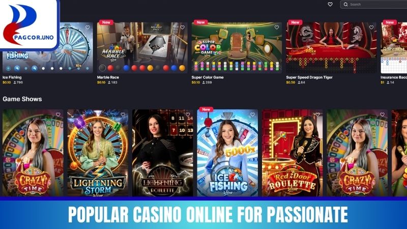 Popular Casino Online games for passionate bettors