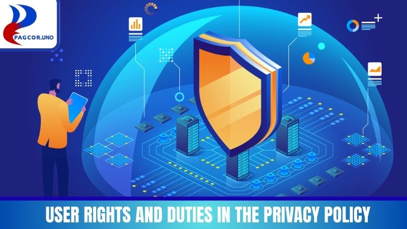 User rights and duties outlined in the Privacy Policy
